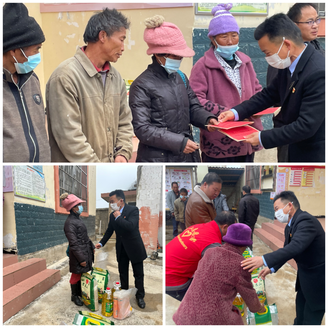云南天信律师事务所与文山市残联、市司法局 开展困难残疾人春节慰问活动(图2)