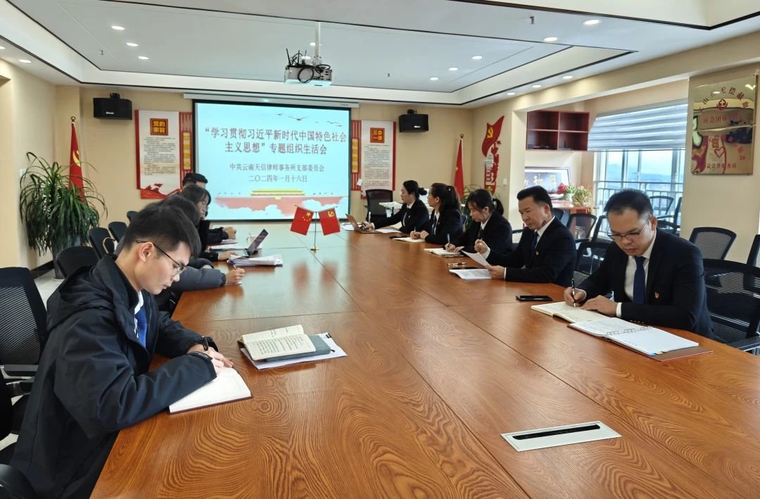 天信党建|民主评议促进步,求真务实谋发展——天信所党支部召开主题教育专题组织生活会(图2) 1-2405301Q42T28.jpg